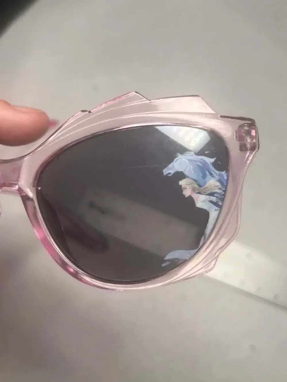 Youth kids Disney Frozen Elsa Pink Sunglasses